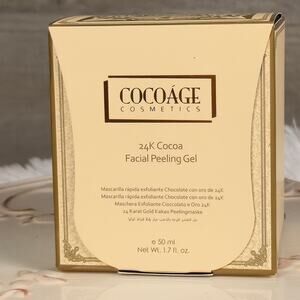 Cocoage Cosmetics 24K Gold Cocoa Facial Peeling Gel 1.7 fl oz(Exfoliate) -$275